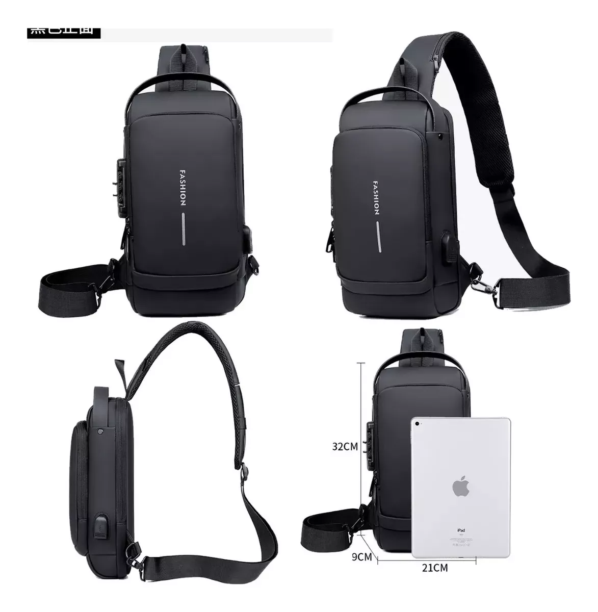 Bolso Manos Libres Deportivo Antirrobo